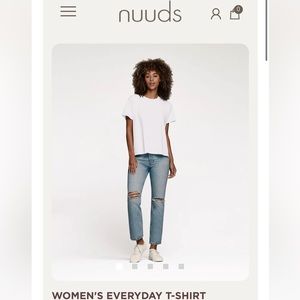 Large White Everyday TShirt